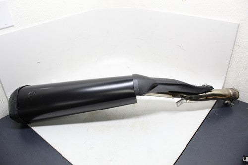 2014 Kawasaki Ninja ZX14R ZX1400E RIGHT EXHAUST PIPE MUFFLER SLIP ON CAN OEM