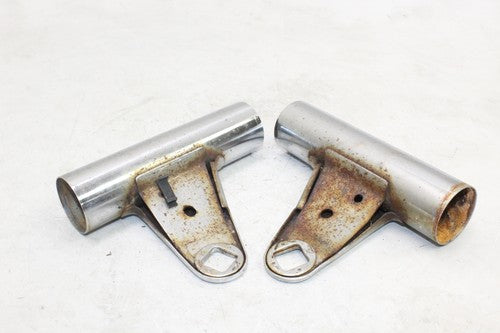 1976 Yamaha Xs750 Front Fork Brackets Mounts OEM
