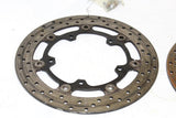 2005 YAMAHA YZF R6 FRONT LEFT RIGHT BRAKE ROTORS DISCS 5SL-2581T-00-00 OEM