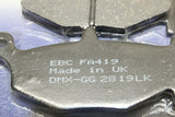 2012 Suzuki Gsxr1000 EBC BRAKES FA419 PADS