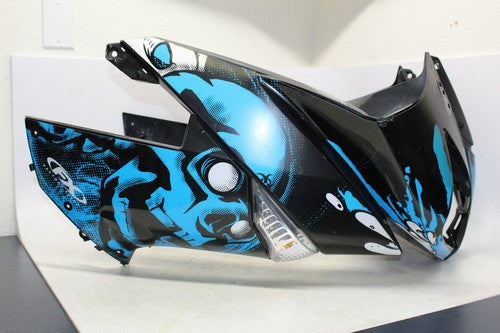 2011 Kawasaki Ninja 650r Ex650c Front Upper Nose Fairing Side Cowl Shroud Set