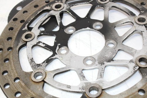 2005 Kawasaki Zr7s Zr750 Front Left Right Brake Rotors Discs