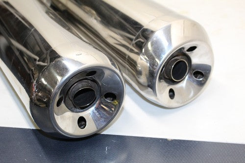 2010 Kawasaki Ninja Zx14 Zx1400c Exhaust Pipe Muffler Slip On Can Silencer