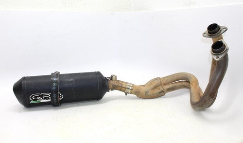 2010 Kawasaki Versys 650 Kle650c Full Exhaust System Headers Pipe Muffler