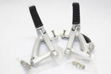 2001-2005 Ducati ST4S OEM Rear Passenger Foot Pegs Brackets Left Right Pair