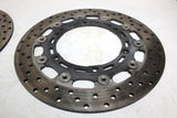 2002 YAMAHA YZF R6 FRONT LEFT RIGHT BRAKE ROTORS DISCS OEM