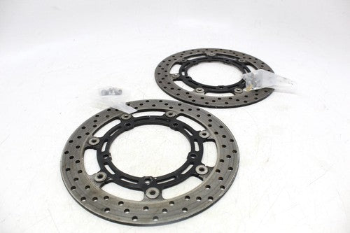 2008 Yamaha Fz6 Front Left Right Brake Rotors Discs