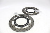 2008 Yamaha Fz6 Front Left Right Brake Rotors Discs