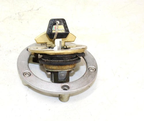 1996 Ducati M900 Monster Ignition Lock Key Set W/ Gas Cap And Seat Lock