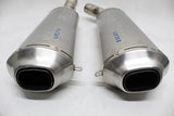 2008 Ducati 1098 848 EVO EXHAUST PIPE MUFFLER SLIP ON CAN SILENCER
