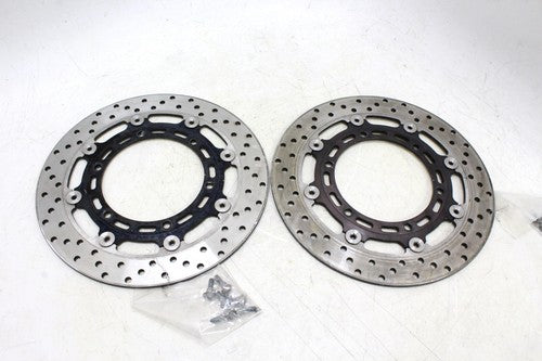 2003 Yamaha Yzf R1 Front Left Right Brake Rotors Discs