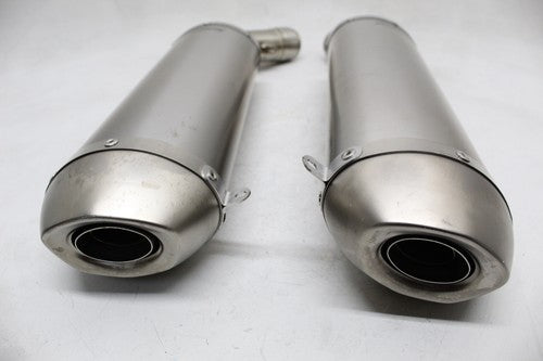 Ducati 1098 1098R 1198 848 EXHAUST PIPE MUFFLER Akrapovic Titanium Twin Silencer