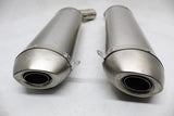 Ducati 1098 1098R 1198 848 EXHAUST PIPE MUFFLER Akrapovic Titanium Twin Silencer