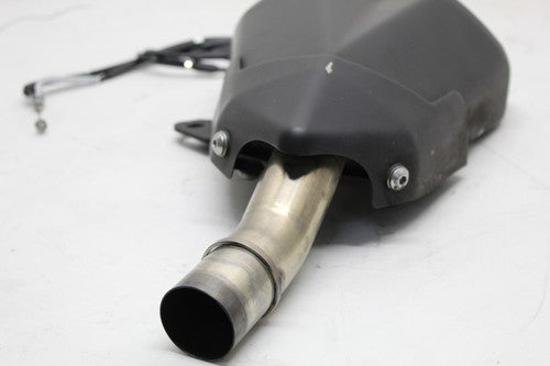 2013 Kawasaki Ninja 1000 ZX1000G LEFT EXHAUST PIPE MUFFLER SLIP ON CAN SILENCER