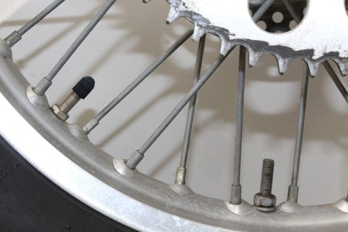 1996 Husaberg Fe350 Te350 Rear Back Wheel Rim Tire W/ Sprocket OEM