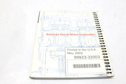 Suzuki Service Manual Book Motorcycle & ATV Ready Reference Manual K3 2003