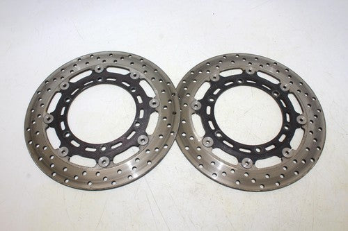 2001 Yamaha Yzf R1 Front Left Right Brake Rotors Discs