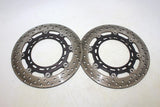 2001 Yamaha Yzf R1 Front Left Right Brake Rotors Discs