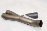 2016-20 Kawasaki Ninja Zx10r Zx1000 Exhaust Midpipe Mid Middle Pipe