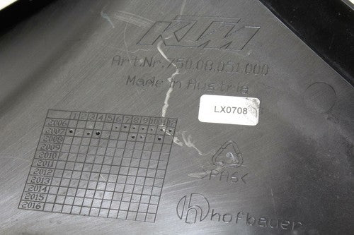 07-11 Ktm 690 Supermoto Right Fairing OEM
