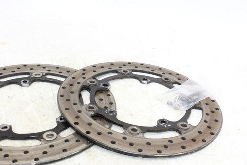 2003 Yamaha Yzf R6 Front Left Right Brake Rotors Discs