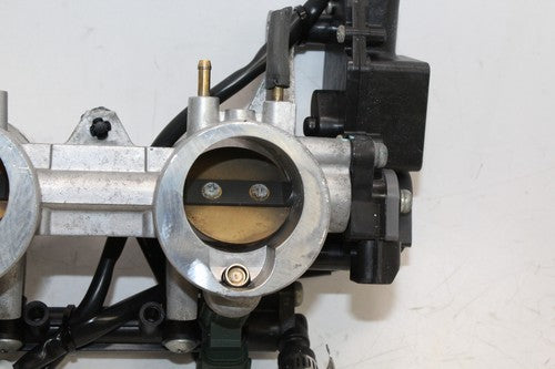 2008 Kawasaki Ninja 650r Ex650af Main Fuel Injectors / Throttle Bodies