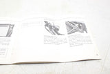 1978 Suzuki Gs400x Original Owners Manual Book