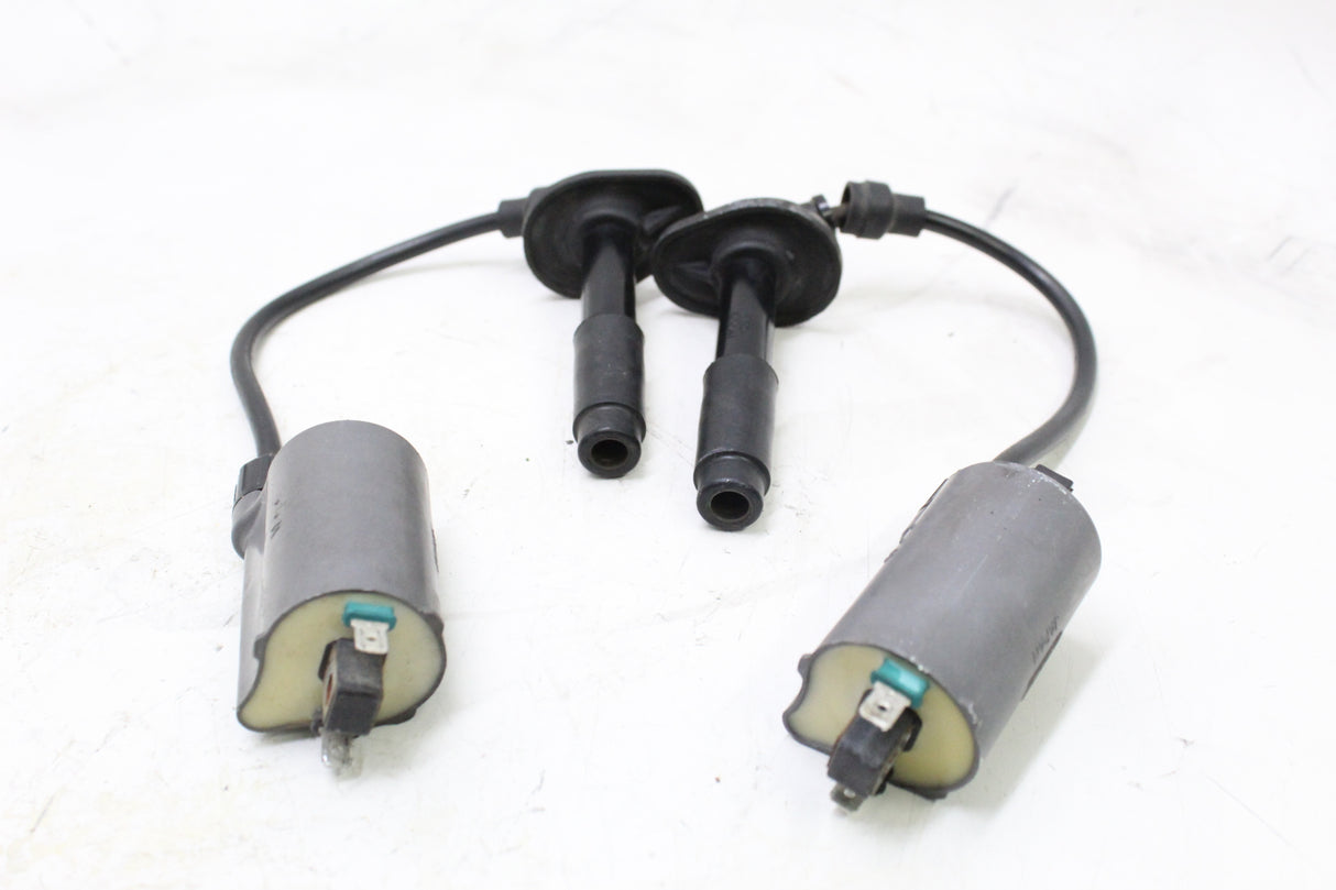 2005 KAWASAKI NINJA 250R EX250 OEM IGNITION COILS COIL SPARK PLUG CAPS