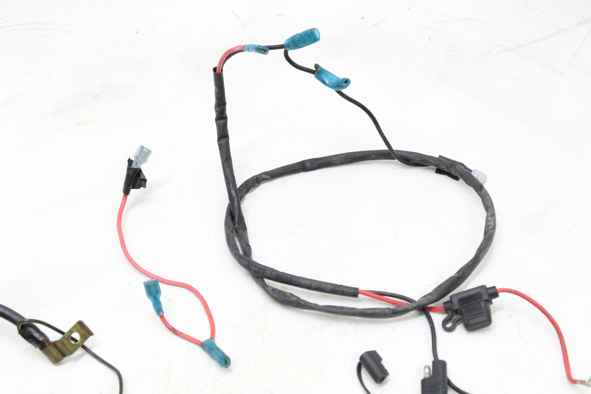 2011 KAWASAKI KLR650 BATTERY CABLE WIRE LEAD RING TERMINALS W FUSES