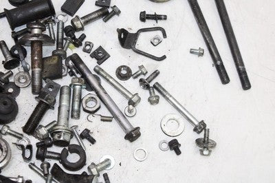 2014 KAWASAKI NINJA 650 EX650F OEM ENGINE MOUNTING BOLTS HARDWARE MOTOR SCREWS