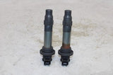 18-23 KAWASAKI NINJA 400 OEM IGNITION COILS COIL SPARK PLUG CAPS PAIR
