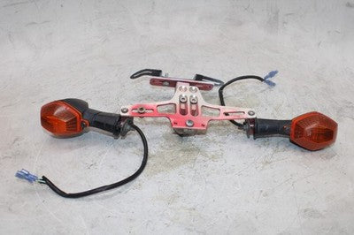 2007 KAWASAKI NINJA 650R FENDER ELIMINATOR BRACKET W TURN SIGNAL PAIR