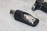 1991 KAWASAKI NINJA 500 OEM FRONT FOOT RESTS PEGS STEPS SET PAIR