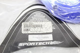 03-04 SUZUKI GSXR 1000 Sportech Blue Chrome FRONT WINDSHIELD WINDSCREEN