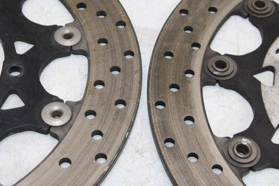 2006 YAMAHA YZF R1 OEM FRONT LEFT RIGHT BRAKE ROTORS DISCS