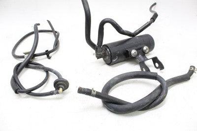 2005 YAMAHA YZF R6 OEM EVAP VAPOR CHARCOAL EMISSION CANISTER W ENGINE HOSES