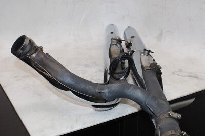 04-07 KAWASAKI VULCAN 2000 VN2000A OEM COMPLETE EXHAUST SYSTEM MUFFLER HEADER