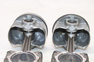 01-02 YAMAHA YZF R6 OEM ENGINE MOTOR BLOCK PISTONS