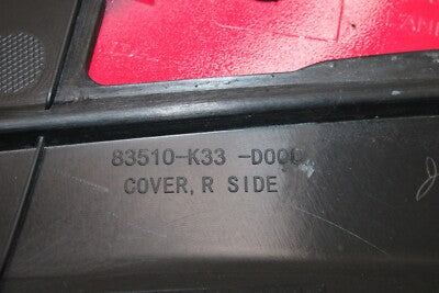 2022 HONDA CBR300R OEM LEFT LOWER MID UPPER SIDE FAIRING COWL