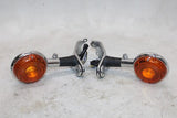 15-18 YAMAHA SR400 OEM FRONT LEFT RIGHT TURN SIGNALS LIGHT INDICATORS