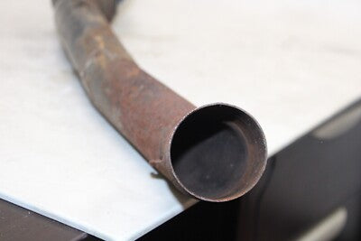 91-92 KAWASAKI NINJA ZX7 ZX750J OEM EXHAUST PIPE MUFFLER SLIP ON CAN SILENCER