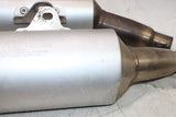 2005 DUCATI MONSTER 620 OEM EXHAUST PIPE MUFFLER SLIP ON CAN SILENCER PAIR
