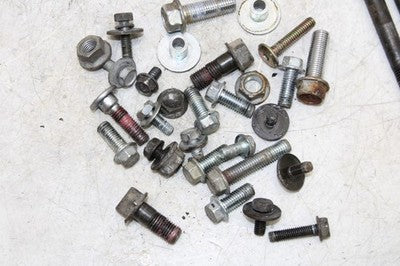 2004 KAWASAKI NINJA 250R EX250F OEM ENGINE MOUNTING BOLTS HARDWARE MOTOR SCREWS