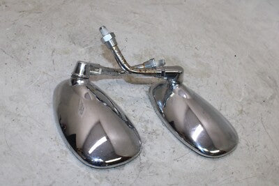 99-06 YAMAHA V STAR 1100 XVS1100 OEM REAR VIEW MIRROR SET PAIR MIRRORS