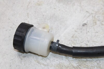 2014 KAWASAKI NINJA EX300B ABS OEM REAR BRAKE MASTER FLUID RESERVOIR TANK BOTTLE