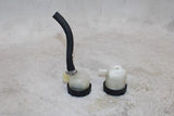 2004 TRIUMPH DAYTONA 600 OEM FRONT REAR BRAKE MASTER RESERVOIR TANK BOTTLE PAIR
