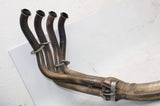 00-02 KAWASAKI NINJA ZX6R ZX600J OEM EXHAUST HEADER PIPES MANIFOLD W MUFFLER