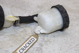 2004 TRIUMPH DAYTONA 600 OEM FRONT REAR BRAKE MASTER RESERVOIR TANK BOTTLE PAIR