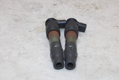 13-17 KAWASAKI NINJA 300 EX300B ABS OEM IGNITION COILS COIL SPARK PLUG CAPS