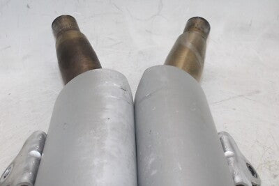 2005 DUCATI MONSTER 620 OEM EXHAUST PIPE MUFFLER SLIP ON CAN SILENCER PAIR